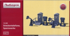 Bausatz 2 Streckentelefone + 4 Spannwerke