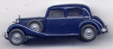 Mercedes 260D, blau