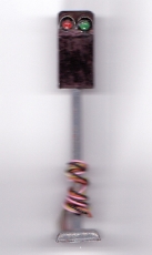 Lichtsignal, rot / grün