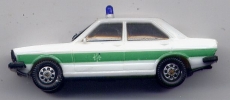 Audi 80GTE, Polizei, grün / weiß