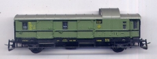 2achsiger Gepäckwagen, DRG, grün