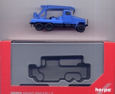 IFA G5 Kranauto, blau, Herpa