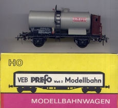 2achsiger Kesselwagen ERMEFER, FS Italia, grau