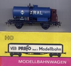 2achsiger Kesselwagen Aral, DB, blau