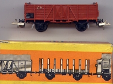 2achsiger Offener Güterwagen, DR, rotbraun