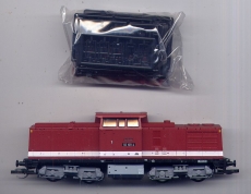 Diesellok BR 112, DR, rot