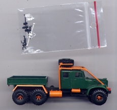 KRAZ 255-Zugmaschine, armeegrün, Doppelkabine