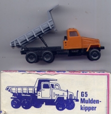 IFA G5 Muldenkipper, orange / grau