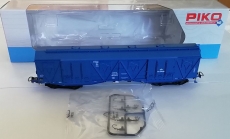 4achsiger Gedeckter Güterwagen, PKP, blau