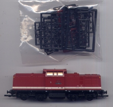 Diesellok BR 110, DR, rot; Tillig