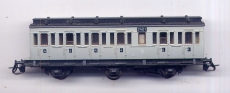 3achsiger Abteilwagen 4. Klasse, KPEV, grau