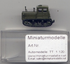 Raupenschlepper DT-74, armeegrün