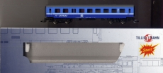 4achsiger Reko-Wagen mit Gepäckabteil TT-Express, blau