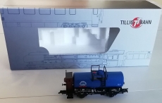 2achsiger Kesselwagen Buna, DR, blau