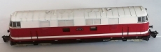 Diesellok BR 118, DR, 4achsig, rot / creme