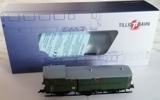 3achsiger Gepäckwagen, DR, grün