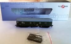 4achsiger Bahnpostwagen, Deutsche Post (DDR), grün