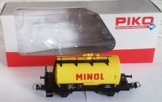 2achsiger Kesselwagen Minol, DR, gelb