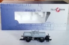 2achsiger Säurekesselwagen, DR, grau