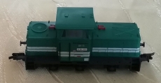 Diesellok R A26 (ex CSD-T334), ungarische Werkbahn, grün