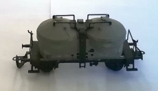 2achsiger Zementsilowagen, DR, grau