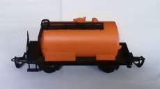 2achsiger Kesselwagen, orange
