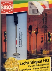 Blocksignal (Lichtsignal), rot / grün