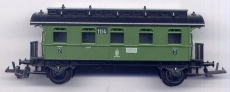 2achsiger Personenwagen 2. Klasse, KPEV, grün