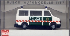 Fiat Ducato, Polizei, grün / weiß