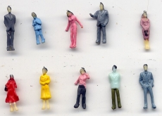 10 Passanten (Nr. 16)