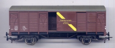 2achsiger Expressgut-Wagen, ÖBB, braun