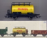 2achsiger Kesselwagen Minol, DR, gelb