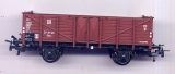 2achsiger Offener Güterwagen Omu, DR, braun, Trix