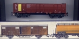 4achsiger Offener Güterwagen LOWA OOr-47, SNCF, braun, Stahlbauart