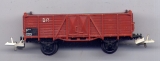 2achsiger Offener Güterwagen, DR, rotbraun