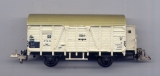2achsiger Kühlwagen, DR, Tonnendach beige