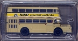 Doppelstockbus IFA Do-56, Verkehrsbetriebe Magdeburg, beige