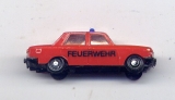 Wartburg 353, Feuerwehr, rot, schwarze Aufschrift