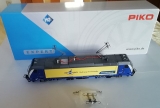 E-Lok BR 147 Metronom, DBAG, blau / gelb