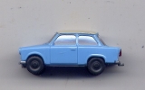 Trabant 601, himmelblau / weißes Dach, mit Anhänger-Kupplung!