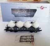 4achsiger Staubsilowagen, Wagon Servis spol. s.r.o., weiß