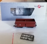 4achsiger Selbstentladewagen OOt, DR, braun