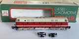 Diesellok BR 119, DR, rot / creme