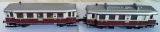 Triebwagen VT 135 + Beiwagen, DRG, rot / elfenb.
