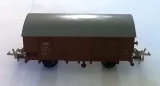 2achsiger Gedeckter Güterwagen, CSD, braun; Flachdach