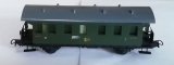 2achsiger Personenwagen (Donnerbüchse), DR, dunkelgrün