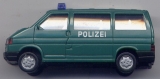 VW Caravelle, Polizei, grün