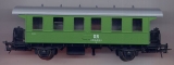 2achsiger Personenwagen 2. Klasse, grün, DR