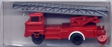 IFA W50 Feuerwehr-Drehleiter, rot